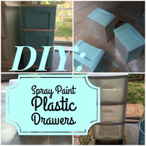 Diy How To Spray Paint Plastic Storage Confessions Of A Diy Addict